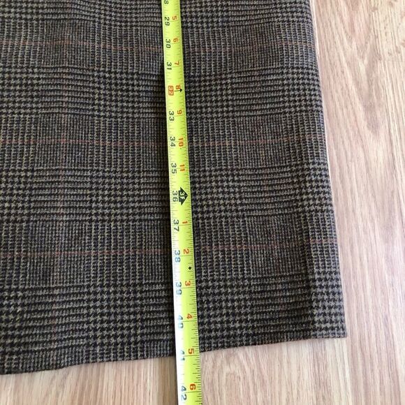 NWT $8.5K LORO PIANA Galles Cashmere Double Brown Plaid Jacket - Picture 7 of 13